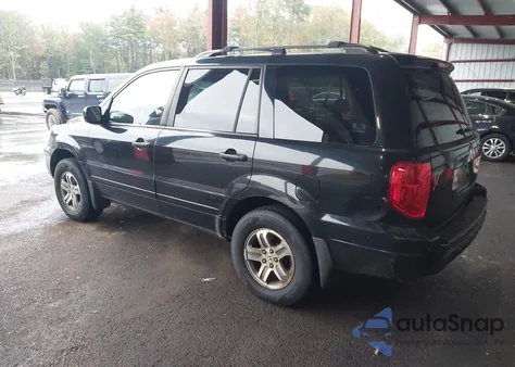 2004 Honda Pilot Ex-L from USA, damaged, VIN 2HKYF18654H545698
